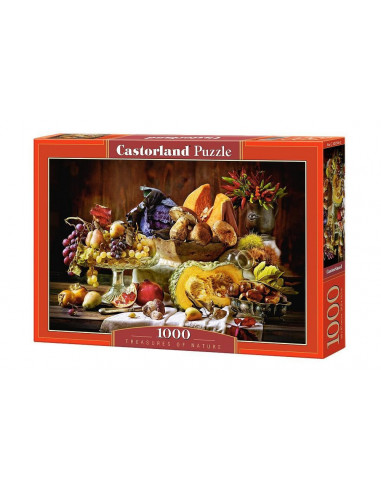 Fructe Si Legume, Puzzle Castorland, 1000 Piese,Uniq103546