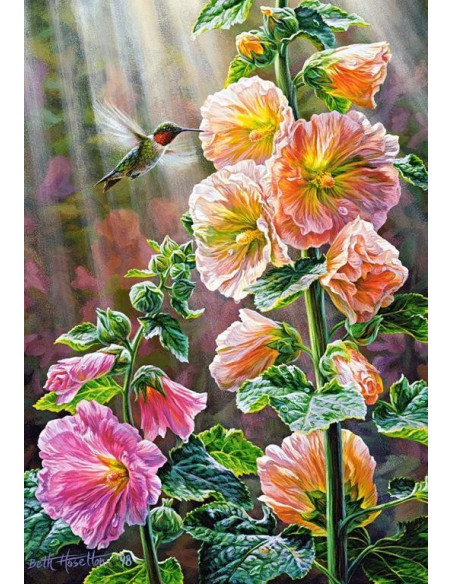 Colibri Si Flori, Puzzle Castorland, 1000 Piese,Uniq103584