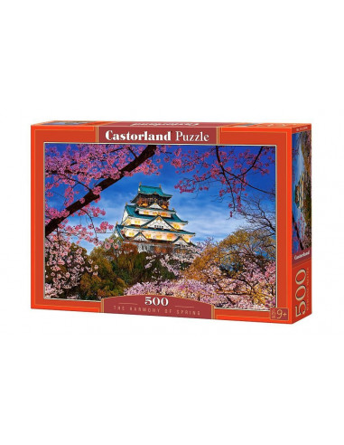 Armonia Primaverii, Puzzle Castorland, 500 Piese,Uniq52394
