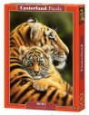 Tigrisor Cu Mama Lui, Puzzle Castorland, 500 Piese,Uniq52448