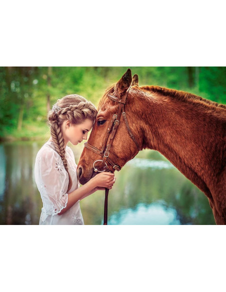 Fata Si Cal, Puzzle Castorland, 500 Piese,Uniq52516