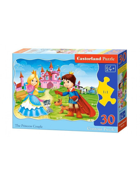 Print Si Printesa, Puzzle Castorland, 30 Piese,Uniq3518