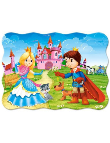 Print Si Printesa, Puzzle Castorland, 30 Piese,Uniq3518
