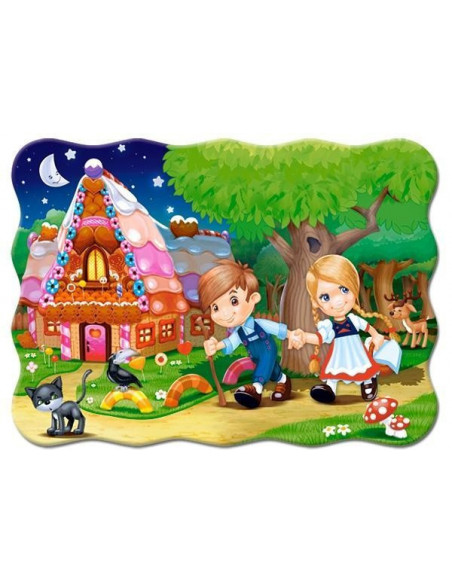 Hansel Si Gretel, Puzzle Castorland, 30 Piese,Uniq3532