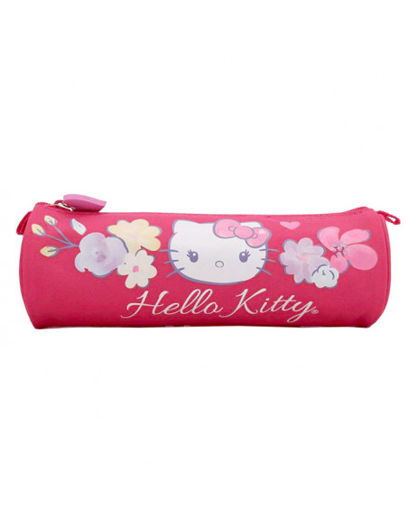 PENAR ETUI TUBULAR HELLO KITTY ROZ PIGNA,HKPE2114-1