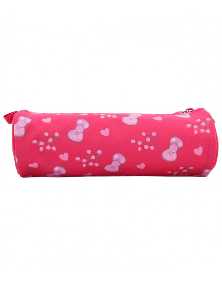 PENAR ETUI TUBULAR HELLO KITTY ROZ PIGNA,HKPE2114-1