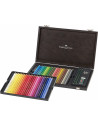 FC110006,Cutie lemn 48 creioane colorate polychromos faber-castell