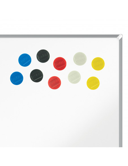 MAGNETI WHITEBOARD 38MM 10/SET NOBO,NB1915318