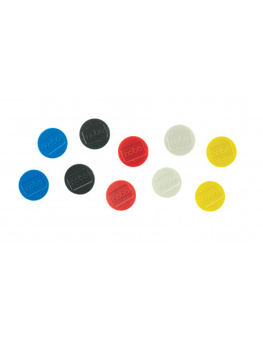 MAGNETI WHITEBOARD 38MM 10/SET NOBO,NB1915318
