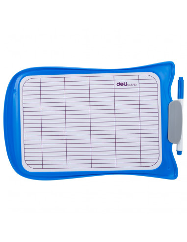 WHITEBOARD SCOLAR CU RAMA PLASTIC 30*21CM DELI,DL8703