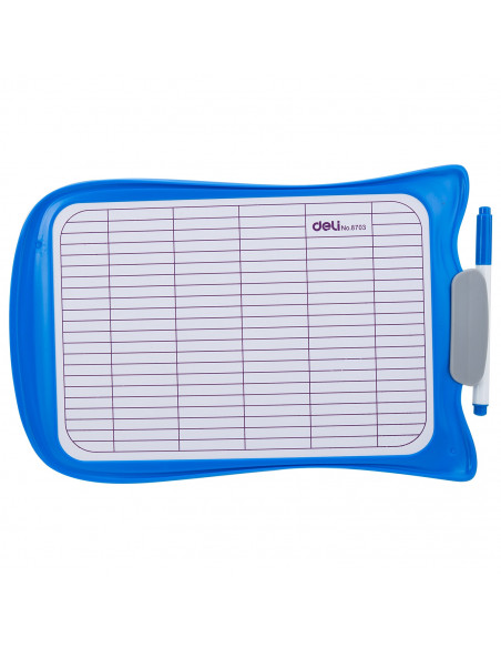WHITEBOARD SCOLAR CU RAMA PLASTIC 30*21CM DELI,DL8703