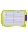 WHITEBOARD SCOLAR CU RAMA PLASTIC 30*21CM DELI,DL8703