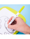 WHITEBOARD SCOLAR CU RAMA PLASTIC 30*21CM DELI,DL8703