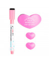 WHITEBOARD SCOLAR CU RAMA PLASTIC SI ACCESORII 40*30 CM