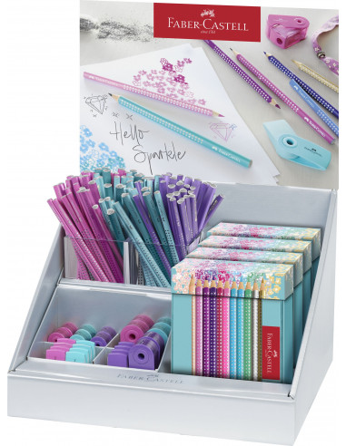 FC111630,DISPLAY CONCEPT SPARKLE 1 (CR GRAFIT, CR COLORATE+SLEEVE) FABER