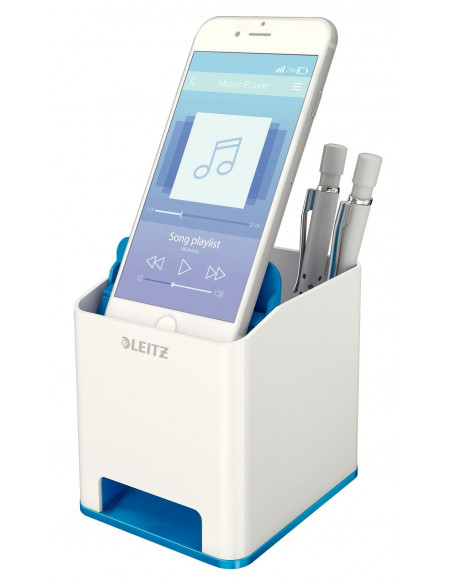 SUPORT INSTRUMENTE SCRIS AMPLIF SUNET ALBASTRU METALIZAT