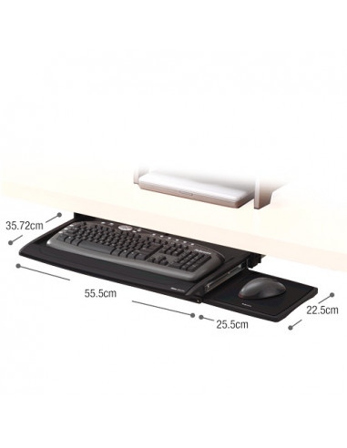 SUPORT PENTRU TASTATURA DELUXE FELLOWES,FE8031201
