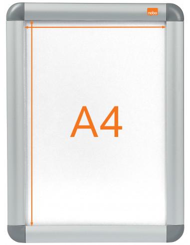 SUPORT RAMA CU CLIP ALUMINIU A4 NOBO,NB1902214