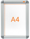 SUPORT RAMA CU CLIP ALUMINIU A4 NOBO,NB1902214