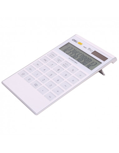CALCULATOR BIROU 12DIG COMPACT MODERN ALB DELI,DLEM01211+++