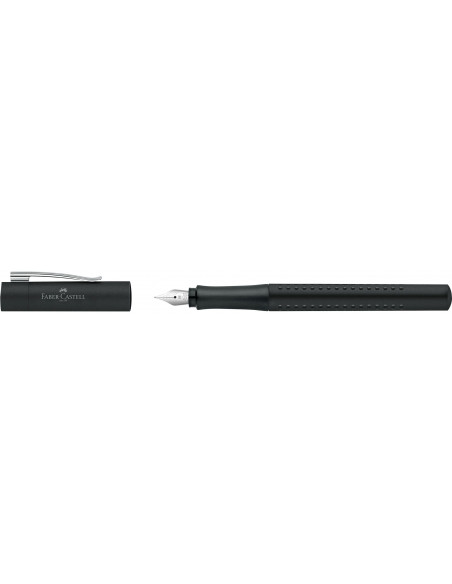 FC140901,Stilou grip 2011 Faber-Castell, Penita M, Negru