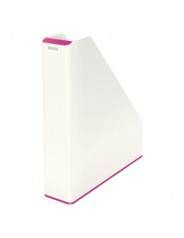 SUPORT DOCUMENTE PLASTIC ROZ METALIZAT/ALB WOW LEITZ,LZ53621023