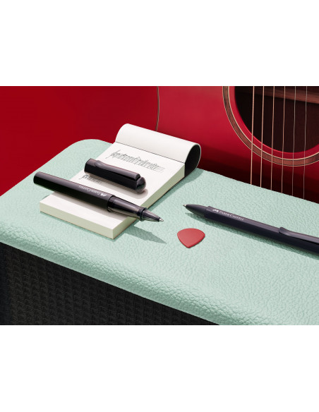 FC140505,Roller hexo negru faber-castell
