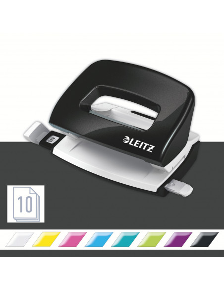 PERFORATOR 10 COLI MODEL MINI 5060 NEGRU WOW LEITZ,LZ50601095