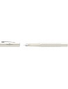 FC140822,Stilou grip 2010 Faber-Castell, Penita F, Alb cocos
