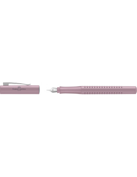 FC140825,Stilou grip 2010 rose b faber-castell