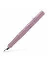 FC140825,Stilou grip 2010 rose b faber-castell