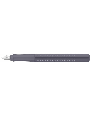 FC140828,Stilou grip 2010 Faber-Castell, Penita M, Gri