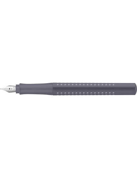 FC140828,Stilou grip 2010 Faber-Castell, Penita M, Gri
