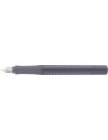 FC140828,Stilou grip 2010 Faber-Castell, Penita M, Gri