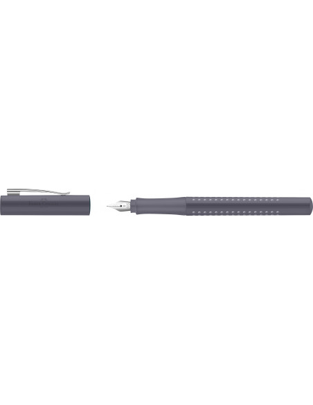 FC140829,Stilou grip 2010 gri b faber-castell