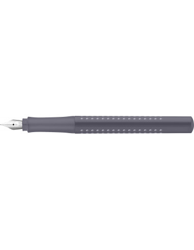 FC140830,Stilou grip 2010 Faber-Castell, Penita F, Gri