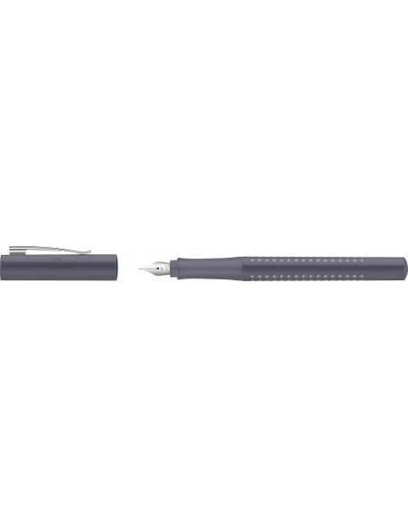 FC140831,Stilou grip 2010 gri ef faber-castell