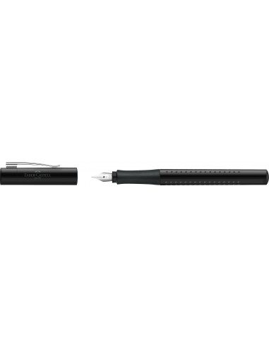 FC140818,Stilou grip 2010 Faber-Castell, Penita M, Negru