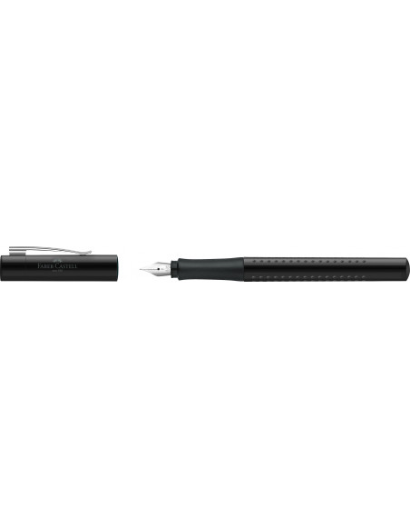 FC140818,Stilou grip 2010 Faber-Castell, Penita M, Negru