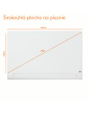 TABLA MAGNETICA STICLA WIDESCREEN 45"(993*559MM) DIAMOND