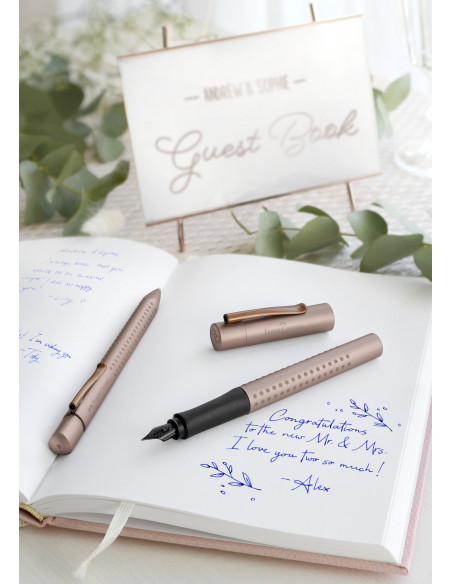 FC140947,Stilou grip 2011 Faber-Castell, Penita F, Gri antracit FC140947,Stilou grip 2011 Faber-Castell, Penita F, Gri antracit