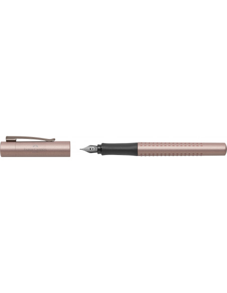 FC140967,Stilou grip 2011 Faber-Castell, Penita M, Rose cupru