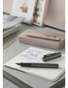 FC140969,Stilou grip 2011 Faber-Castell, Penita F, Rose cupru