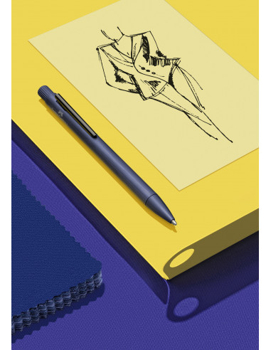 FC146166,ROLLER NEO SLIM ALUMINIUM ALBASTRU FABER-CASTELL