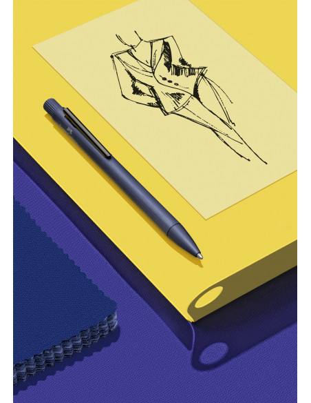 FC146166,ROLLER NEO SLIM ALUMINIUM ALBASTRU FABER-CASTELL