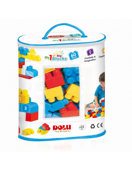 Primele cuburi de construit - 60 piese,D5019