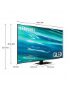 Televizor QLED Samsung, Ultra HD, 4K Smart 50Q80A, HDR, 125
