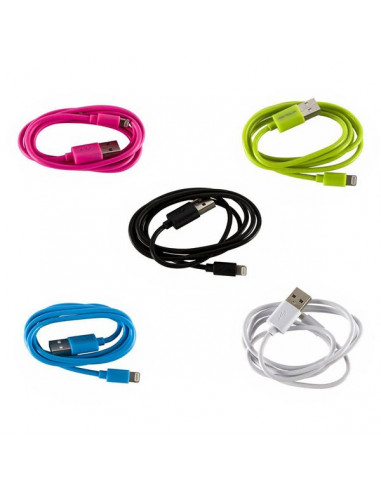 Cablu Lightning Serioux, compatibil Apple, MFI, 1m, diverse