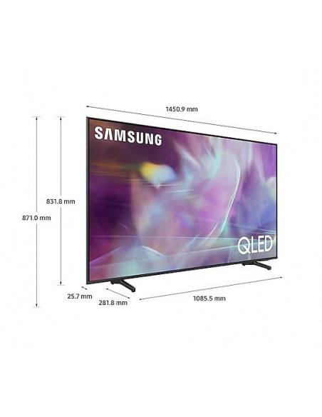 Televizor QLED Samsung, Ultra HD, 4K Smart 65Q60A, HDR, 163