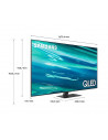 Televizor QLED Samsung, Ultra HD, 4K Smart 75Q80A, HDR, 189